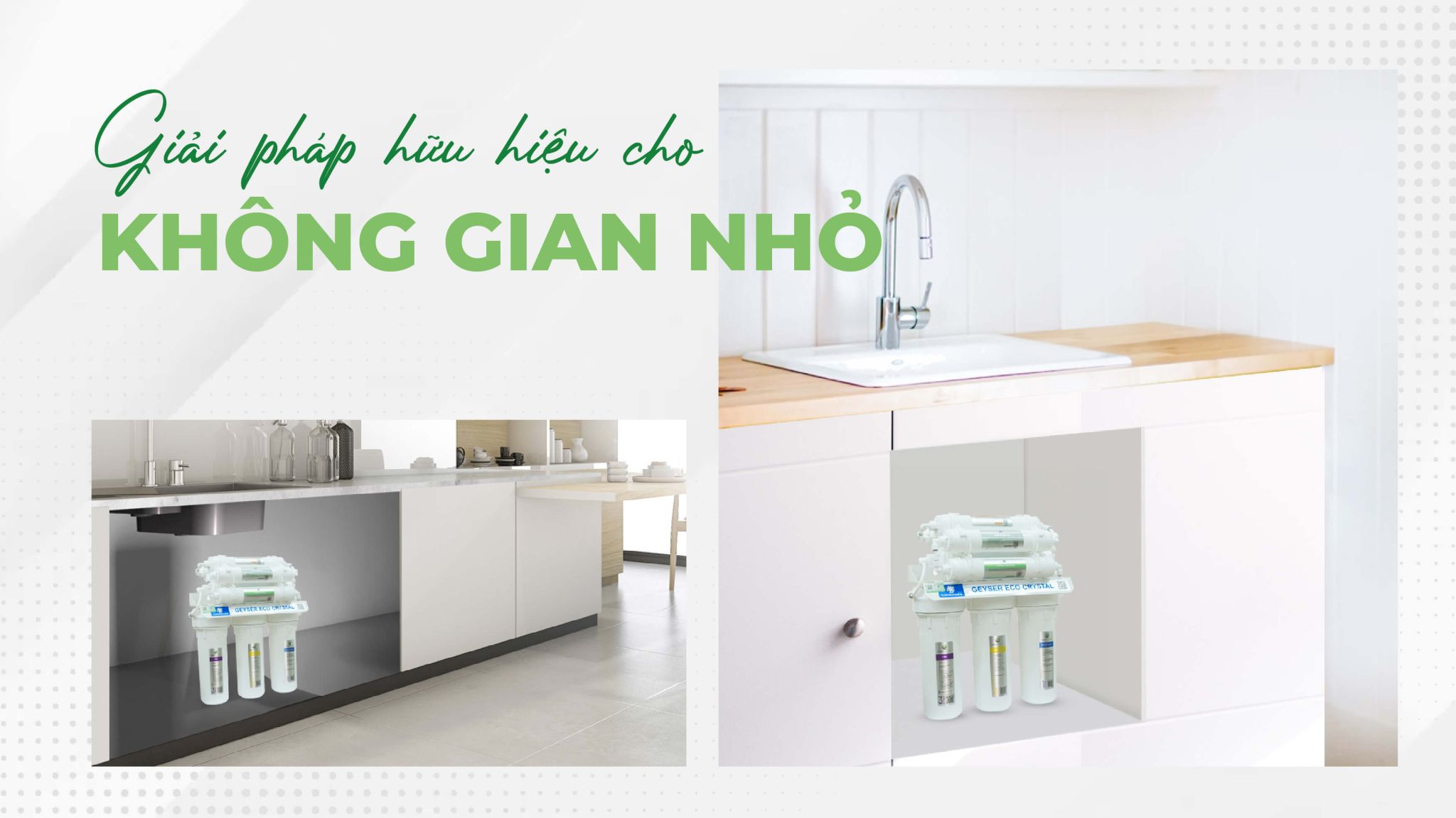 Máy lọc nước Geyser Eco Crystal 8 cấp 