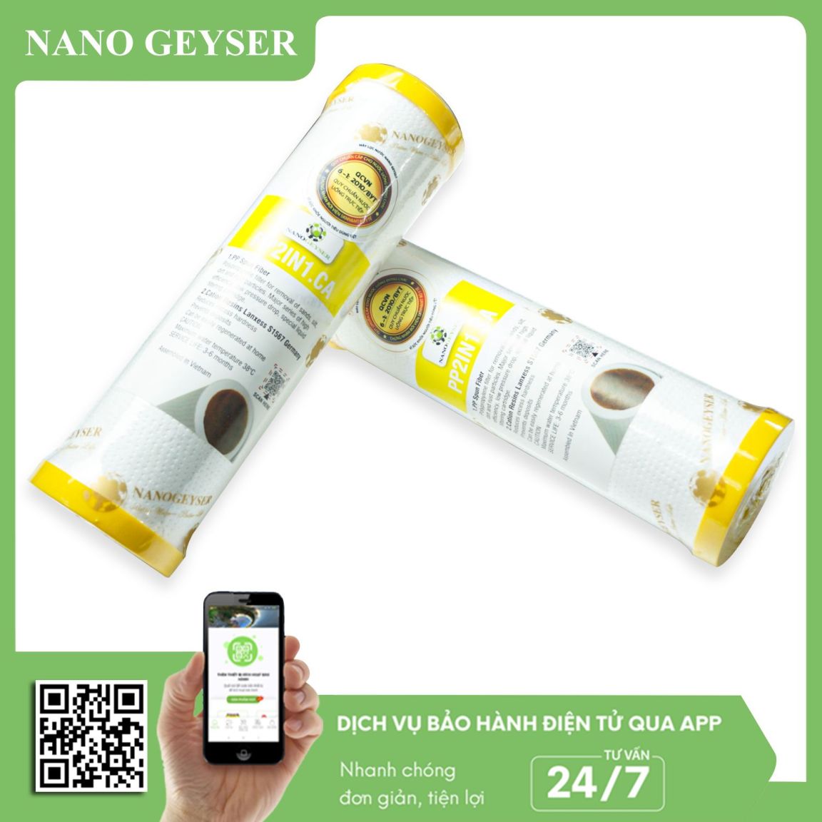 Bộ Lọc Thô Đầu Nguồn Cho Nước Sinh Hoạt