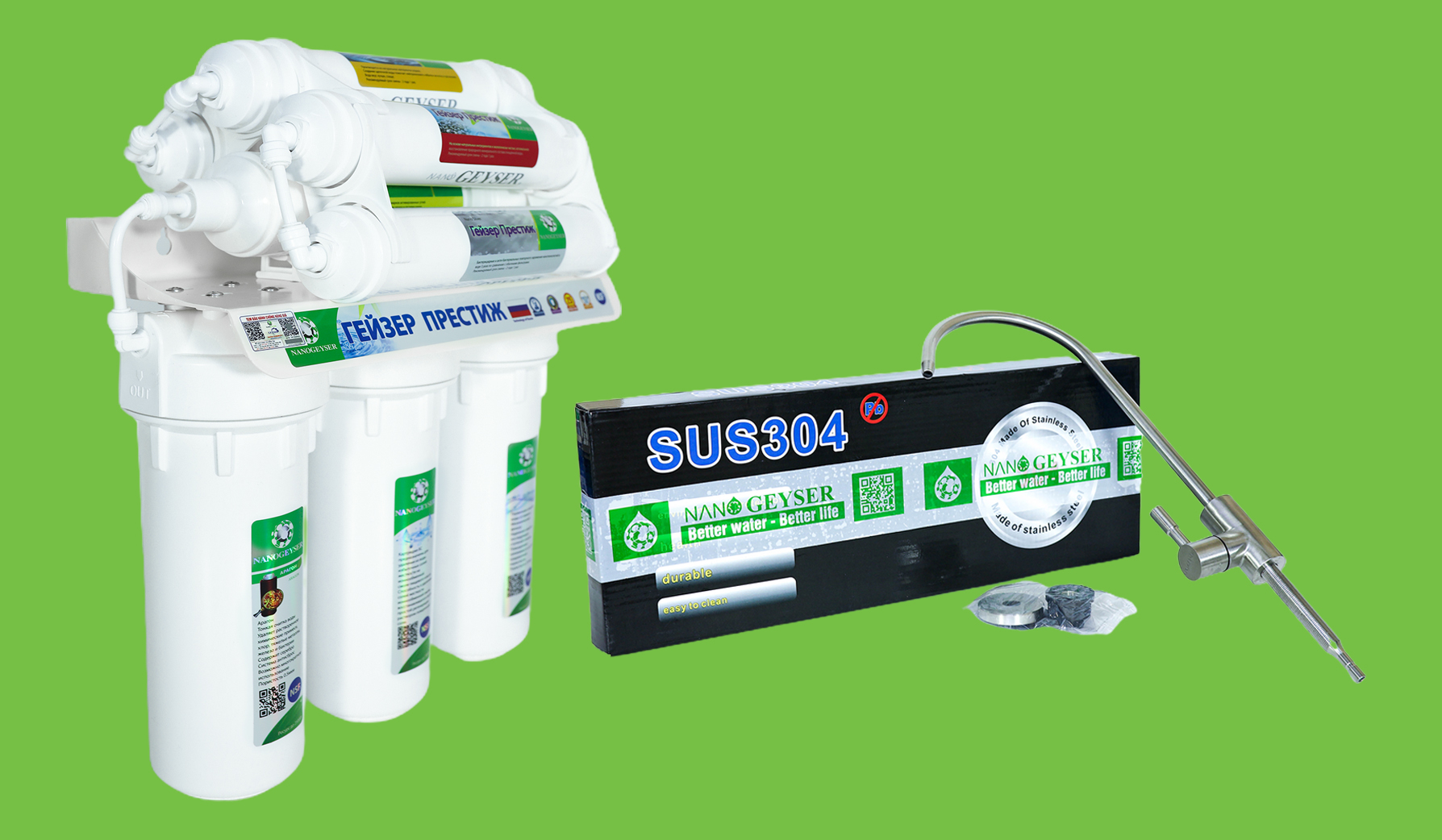 Máy lọc nước Nano Geyser Eco8 Plus