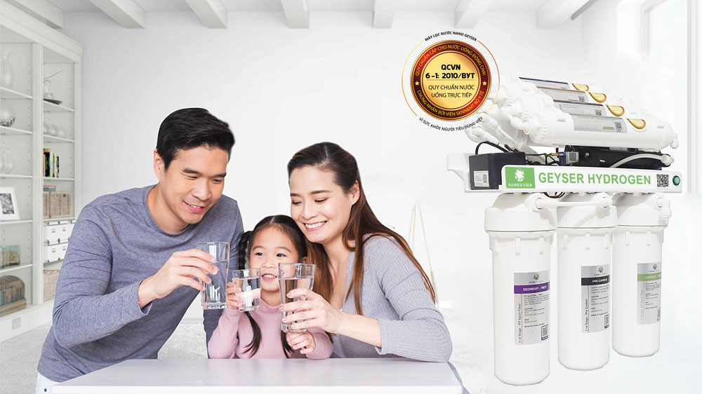 Máy Lọc Nước Geyser RO Hydrogen