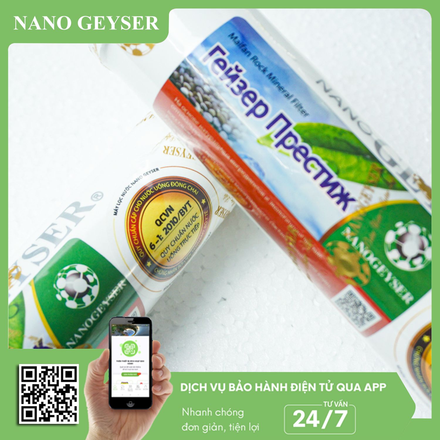 Lõi Maifan Nano Geyser
